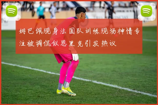 姆巴佩现身法国队训练现场神情专注被调侃似恩里克引发热议