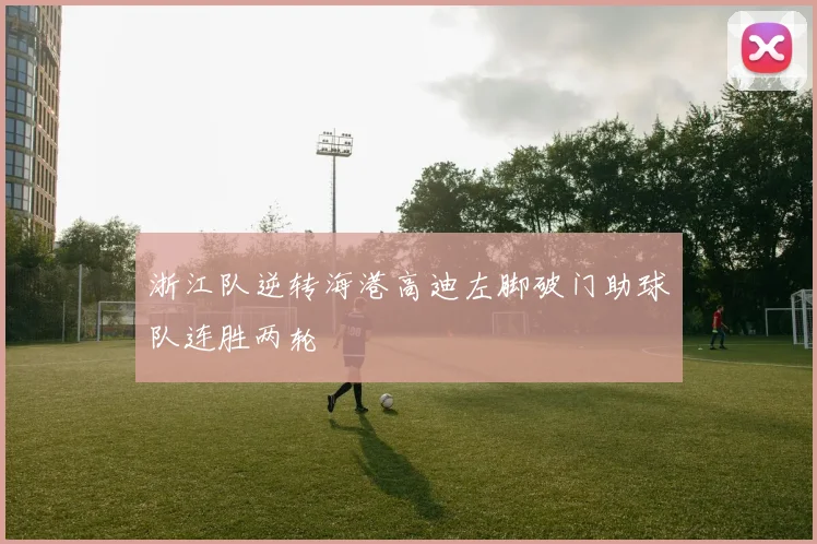 浙江队逆转海港高迪左脚破门助球队连胜两轮