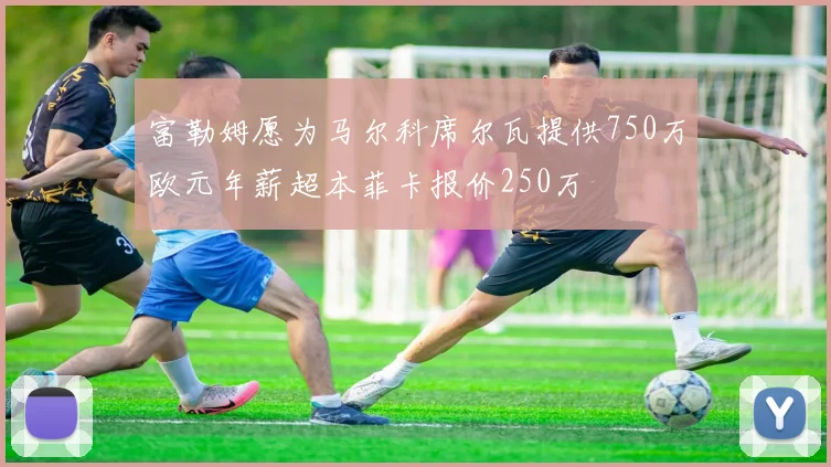 富勒姆愿为马尔科席尔瓦提供750万欧元年薪超本菲卡报价250万